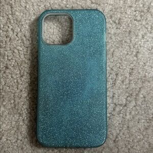 Glittery Blue Phone Case